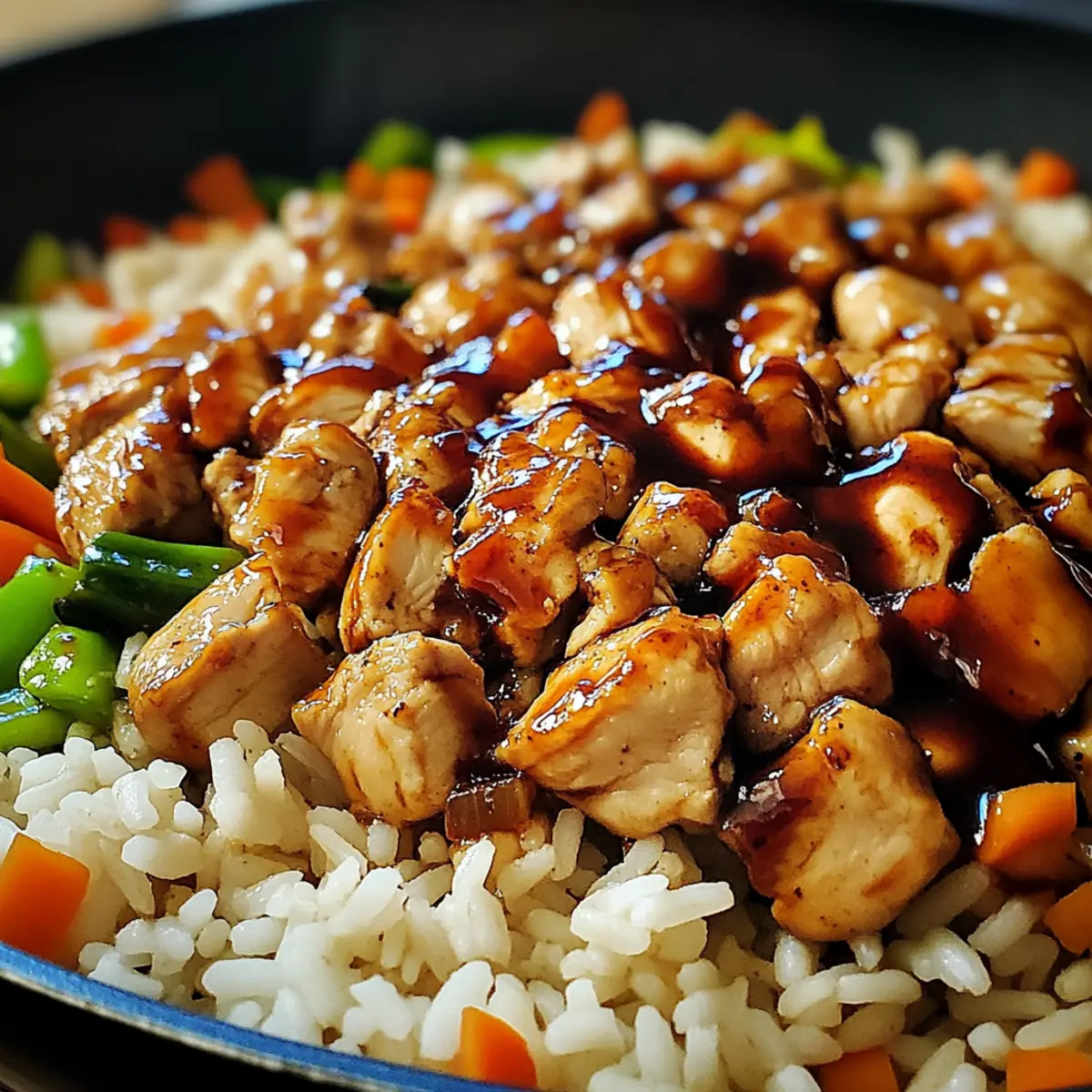 One-Pan Bold Honey BBQ Chicken Rice