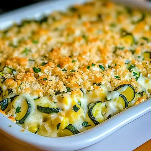 Cheesy Zucchini Casserole