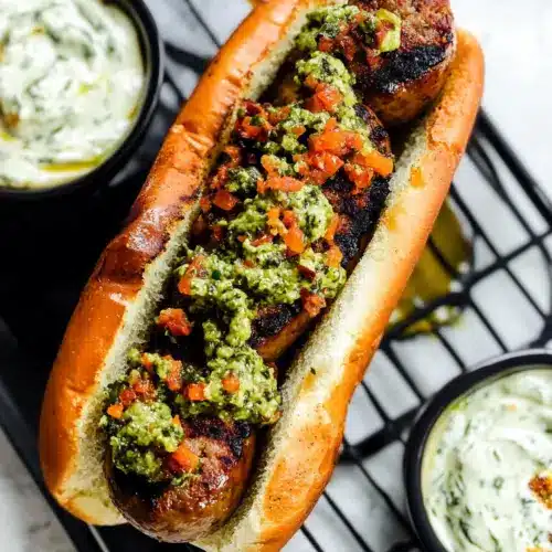 Grilled Italian Sausage Sandwiches