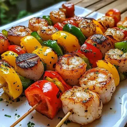 Grilled Seafood Skewers