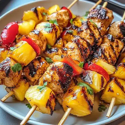 Pineapple Chicken Kabobs