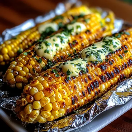 Grilled Corn on the Cob in Foil