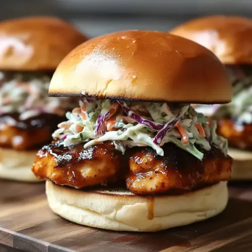 Honey Chipotle Chicken Sliders