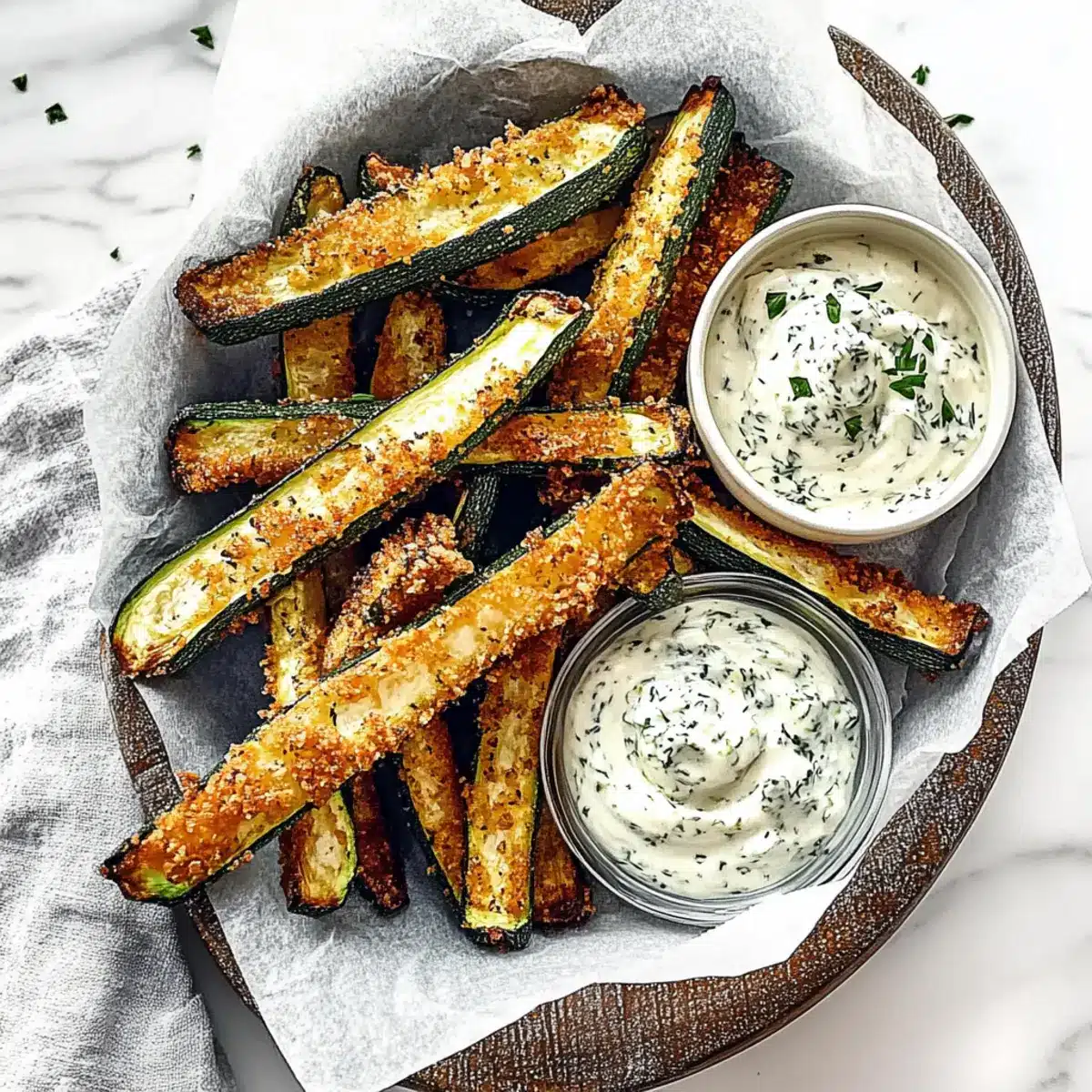 Baked Zucchini Fries