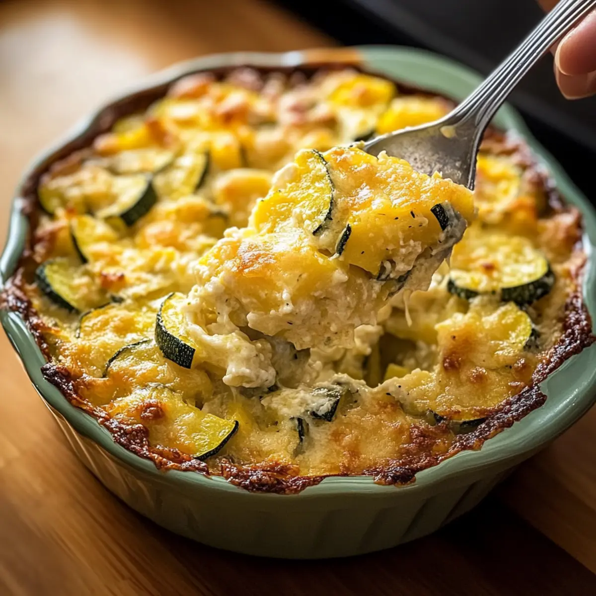 Squash and Zucchini Casserole