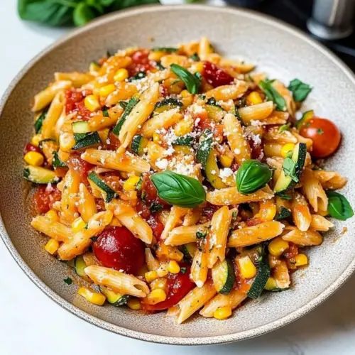 Summer Cavatelli Pasta
