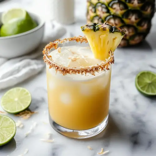 Pineapple Coconut Mockarita