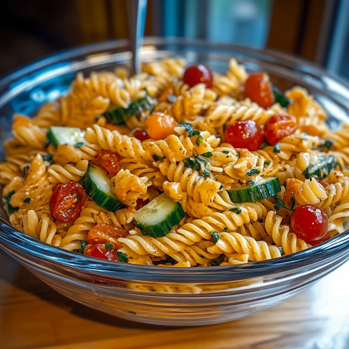Family Style Pasta Salad