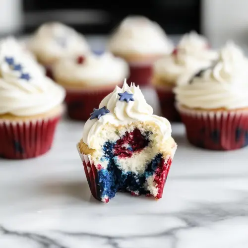 4th of July cupcakes