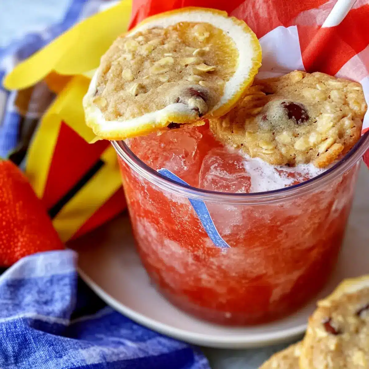 4th of July Strawberry Lemonade