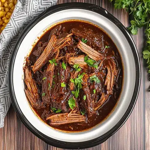 Slow Cooker BBQ Beef Brisket