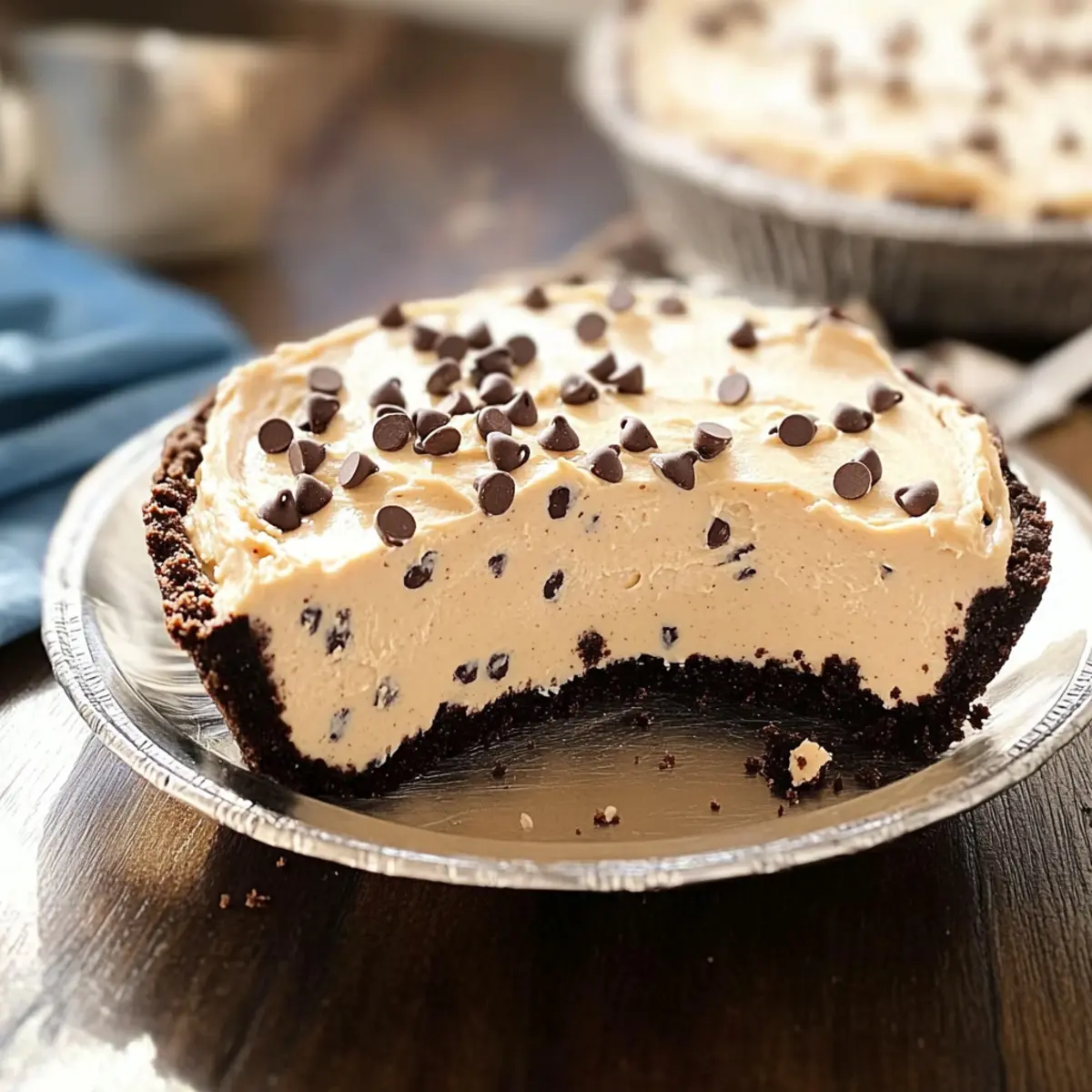 Chocolate Chip Peanut Butter Pie