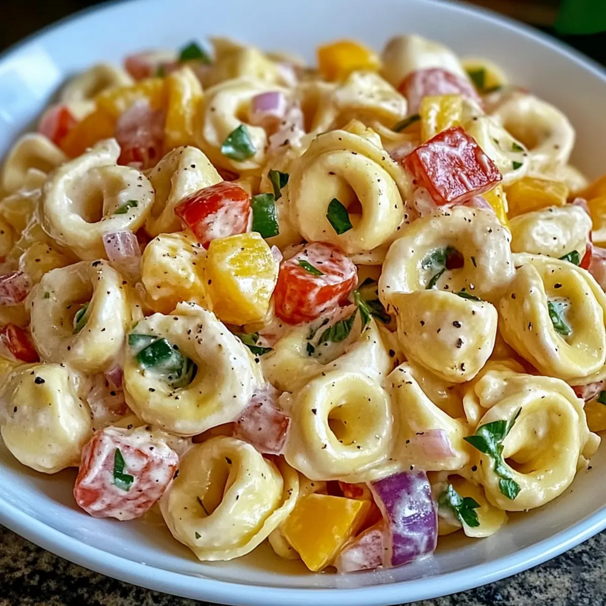 Hawaiian Tortellini Salad