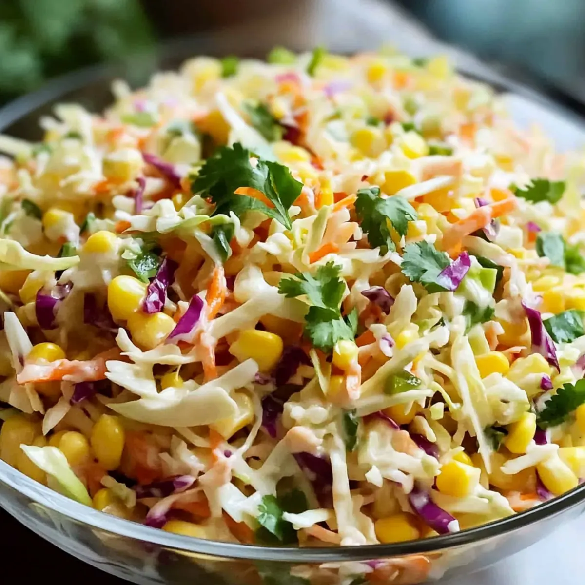 Spicy Corn Slaw