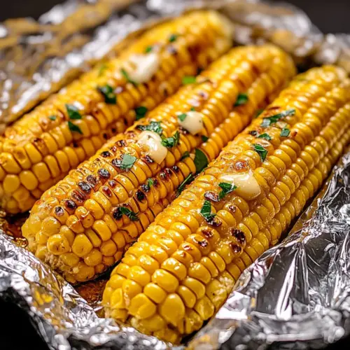 Grilled Corn on the Cob in Foil