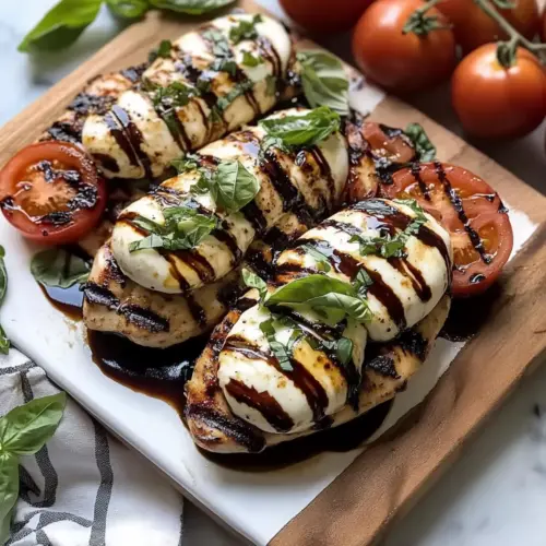 Grilled Chicken Caprese