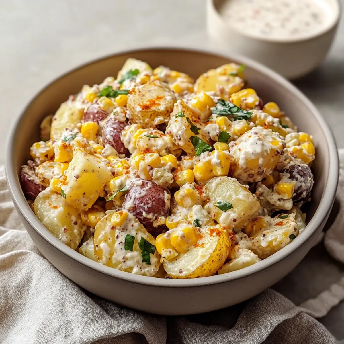 Mexican Street Corn Potato Salad