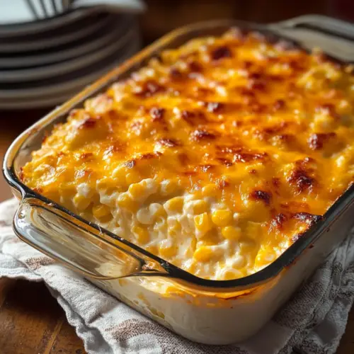 Cream Cheese Corn Casserole