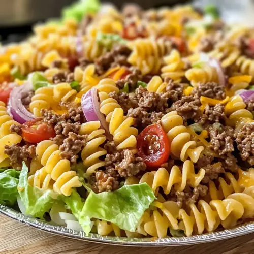 Big Mac Pasta Salad