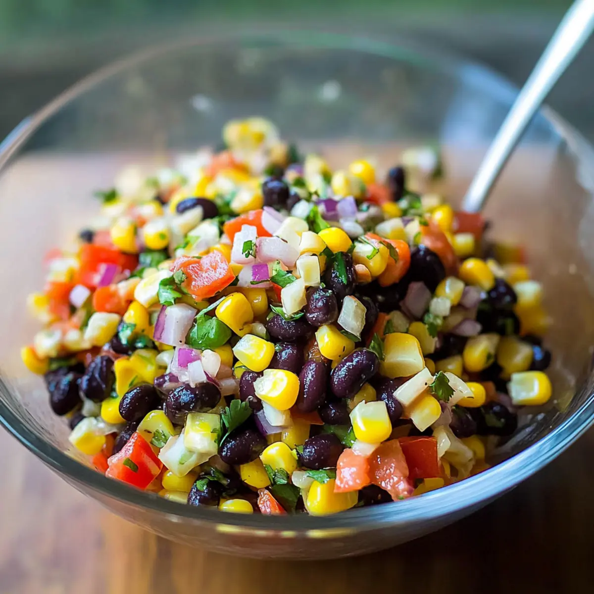 Corn and Black Bean Salad with Mexican Vinaigrette