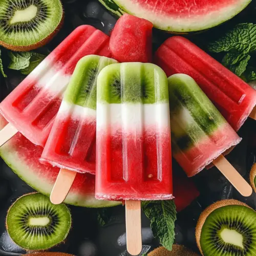 Watermelon Popsicles