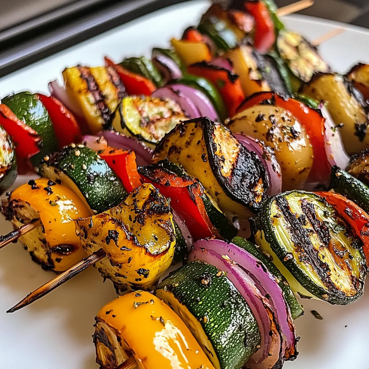 CLASSIC Grilled Vegetable Skewers