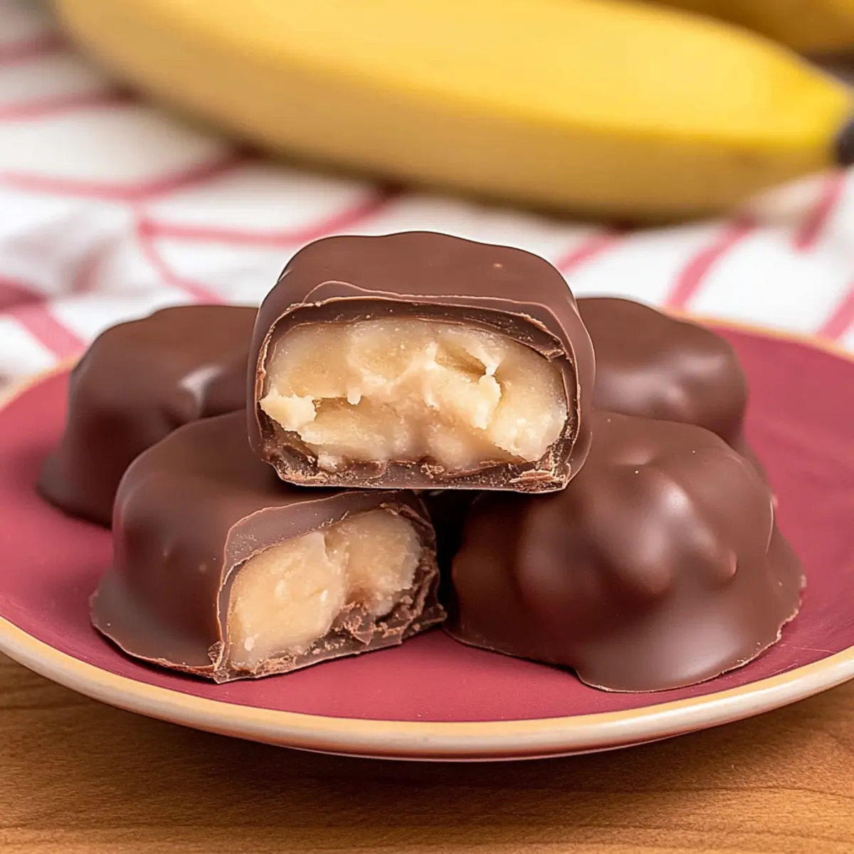Chocolate Banana Peanut Butter Bites