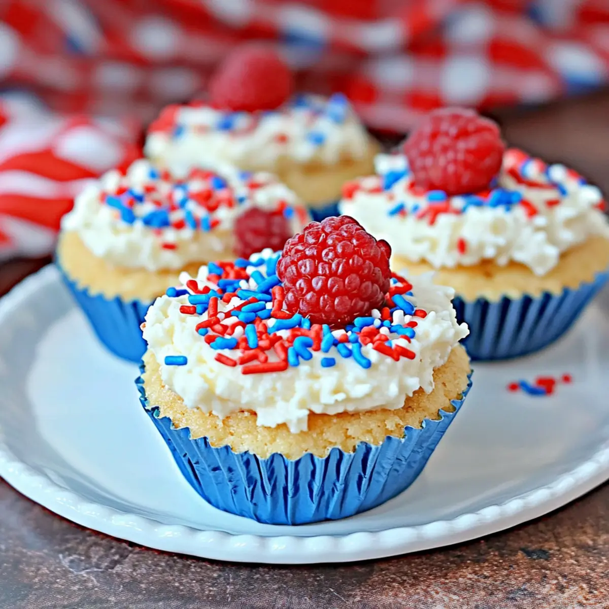 Red White And Blue Cheesecake